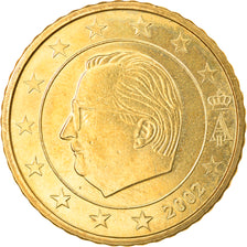 Belgium, 50 Euro Cent, 2002, Brussels, AU(50-53), Brass, KM:229