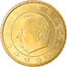 Belgium, 50 Euro Cent, 2002, Brussels, AU(50-53), Brass, KM:229