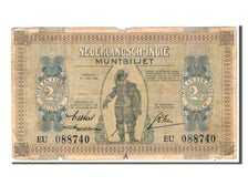 Netherlands Indies, 2 1/2 Gulden, 1940, KM #109a, VF(20-25), EU