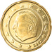 Belgium, 20 Euro Cent, 2002, Brussels, AU(50-53), Brass, KM:228
