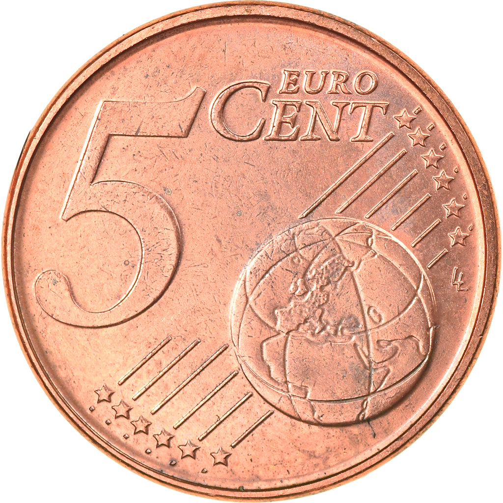 Belgien, 5 Euro Cent, 2002, Brussels, SS+, Copper Plated Steel, KM:226