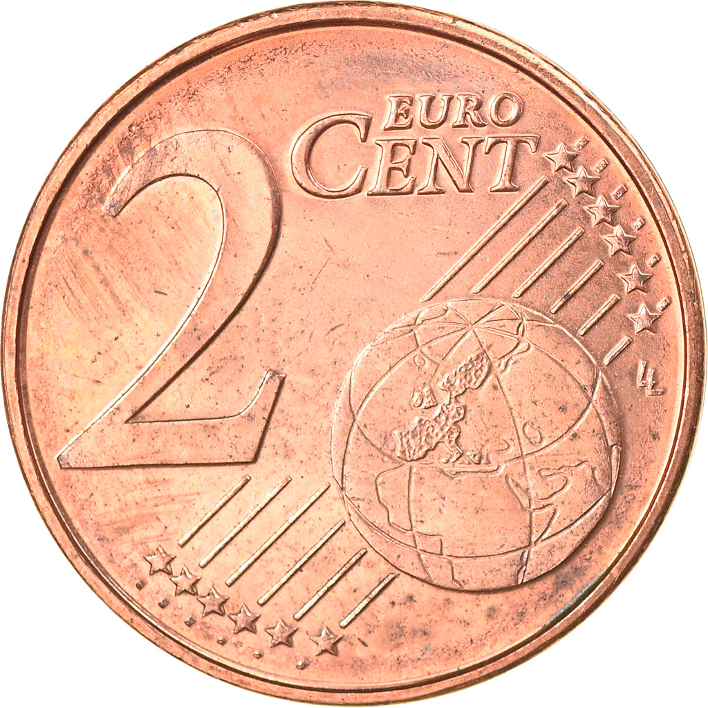 Belgio, 2 Euro Cent, 2002, Brussels, BB+, Acciaio placcato rame, KM:225