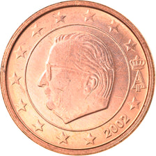 Belgium, Euro Cent, 2002, Brussels, AU(50-53), Copper Plated Steel, KM:224