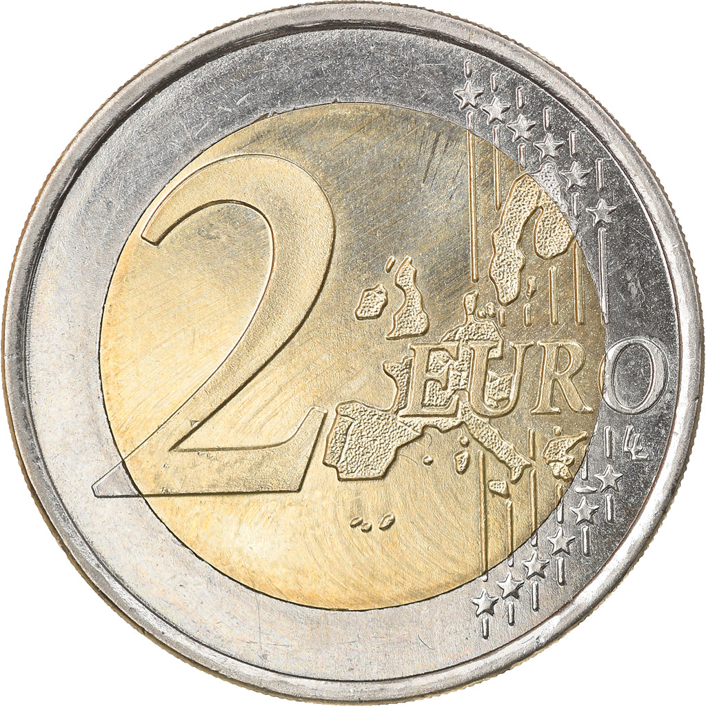 Greece, 2 Euro, 2002, Athens, AU(50-53), Bi-Metallic, KM:188