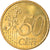 Grécia, 50 Euro Cent, 2002, Athens, AU(50-53), Latão, KM:186