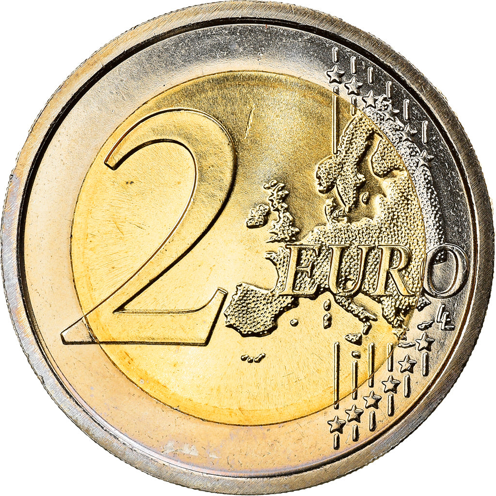 San Marino, 2 Euro, 2011, Rome, MS(63), Bi-Metallic, KM:486