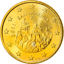 San Marino, 50 Euro Cent, 2011, Rome, SPL, Ottone, KM:484