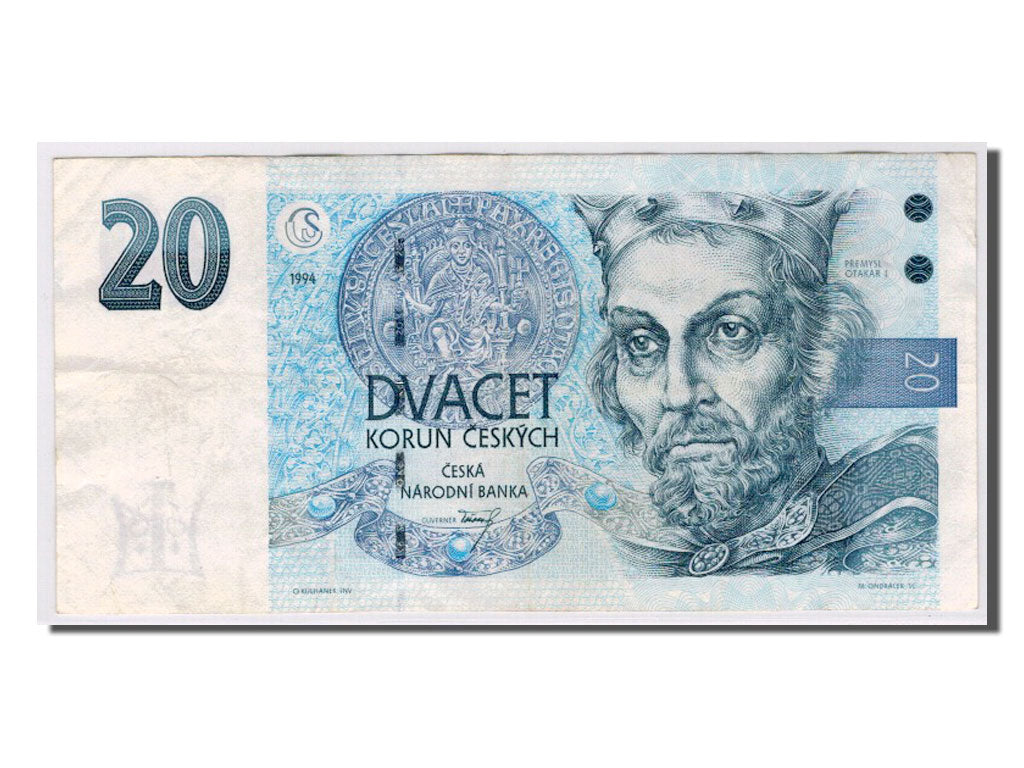 Repubblica Ceca, 20 Korun, 1994, BB+
