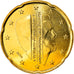 Países Bajos, 20 Euro Cent, 2014, Utrecht, SC, Latón
