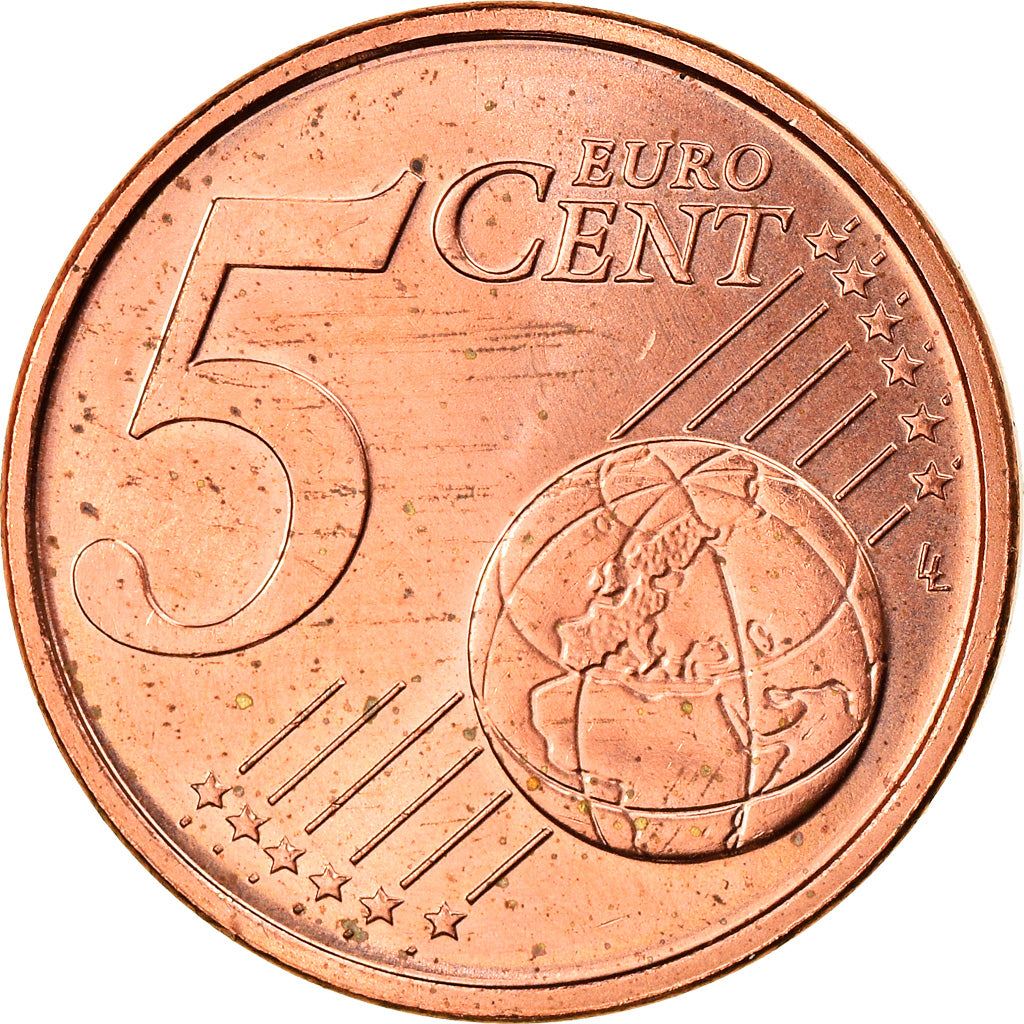 Lithuania, 5 Euro Cent, 2015, EF(40-45), Copper Plated Steel, KM:New