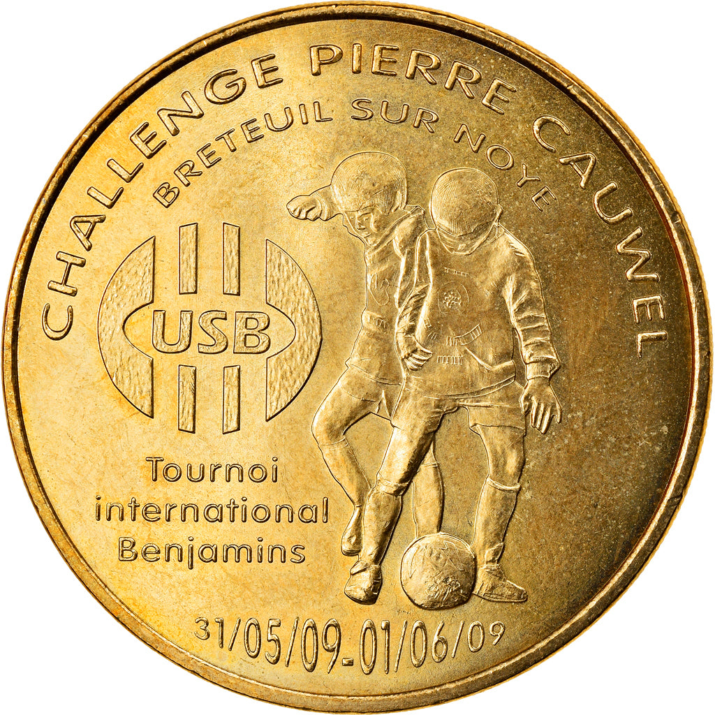 Francia, Token, Touristic token, Breteuil- sur-Noye - Challenge Pierre Cauwel