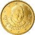 CITTÀ DEL VATICANO, 10 Euro Cent, 2011, Rome, SPL, Ottone, KM:385