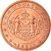 Monaco, 2 Euro Cent, ARMES des GRIMALDI, 2001, Paris, EF(40-45), Copper Plated