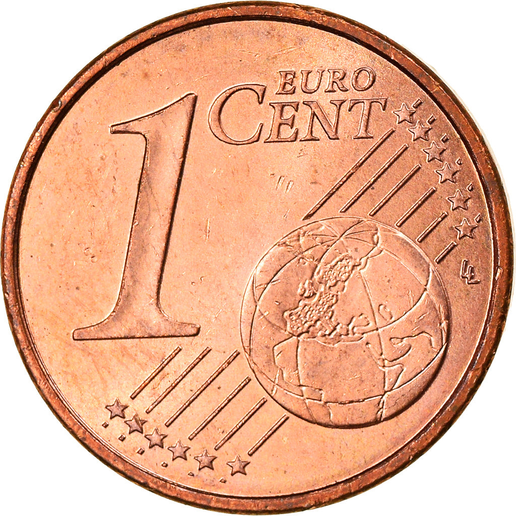 Monaco, Euro Cent, 2001, Paris, EF(40-45), Copper Plated Steel, Gadoury:MC172