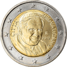 VATICAN CITY, 2 Euro, 2012, Rome, MS(63), Bi-Metallic, KM:389