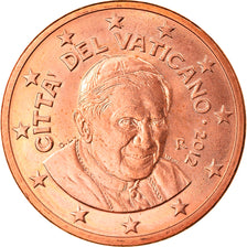 VATICAN CITY, 5 Euro Cent, 2012, Rome, MS(63), Copper Plated Steel, KM:377