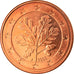 GERMANY - FEDERAL REPUBLIC, 5 Euro Cent, 2003, Hambourg, MS(63), Copper Plated