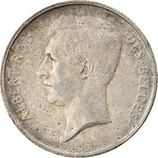 Moeda, Bélgica, 2 Francs, 2 Frank, 1912, EF(40-45), Prata, KM:74