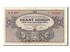 Cecoslovacchia, 10 Korun, 1927, BB