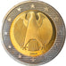 GERMANY - FEDERAL REPUBLIC, 2 Euro, 2004, Munich, MS(63), Bi-Metallic, KM:214