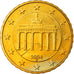 GERMANY - FEDERAL REPUBLIC, 10 Euro Cent, 2004, Munich, MS(63), Brass, KM:210