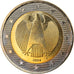 GERMANY - FEDERAL REPUBLIC, 2 Euro, 2004, Stuttgart, MS(63), Bi-Metallic, KM:214