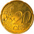 GERMANY - FEDERAL REPUBLIC, 20 Euro Cent, 2004, Stuttgart, MS(63), Brass, KM:211
