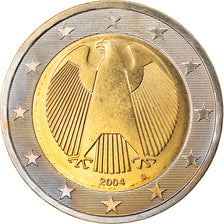 Bundesrepublik Deutschland, 2 Euro, 2004, Karlsruhe, UNZ, Bi-Metallic, KM:214