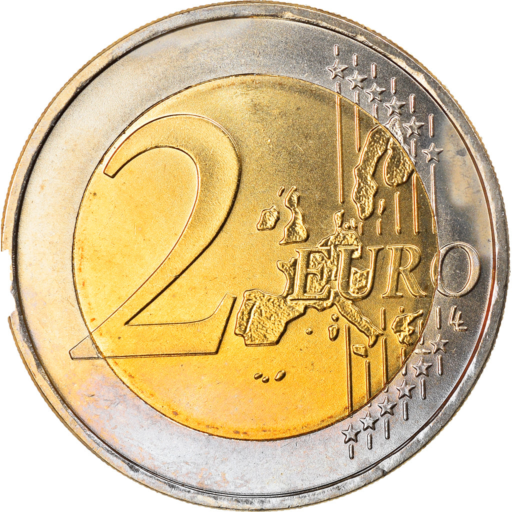 Bundesrepublik Deutschland, 2 Euro, 2004, Karlsruhe, UNZ, Bi-Metallic, KM:214