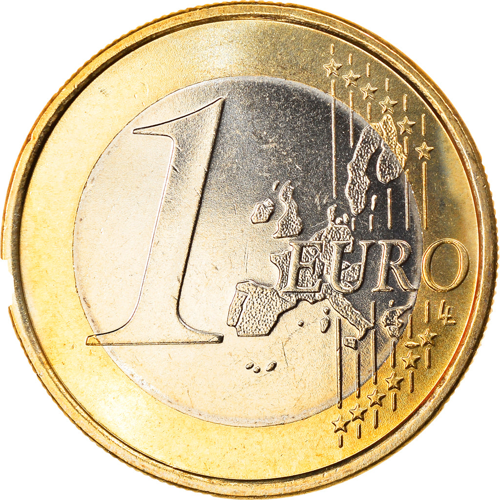 GERMANY - FEDERAL REPUBLIC, Euro, 2004, Karlsruhe, MS(63), Bi-Metallic, KM:213
