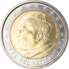 VATICAN CITY, 2 Euro, 2004, Rome, Jean Paul II, AU(55-58), Bi-Metallic, KM:348