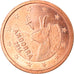 Andorra, 2 Euro Cent, 2014, EF(40-45), Copper Plated Steel, KM:502