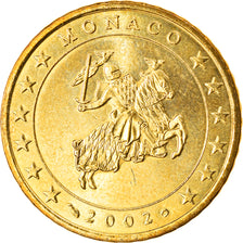 Monaco, 50 Euro Cent, 2002, Paris, SPL, Ottone, KM:172