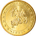 Monaco, 50 Euro Cent, 2002, Paris, SPL, Ottone, KM:172