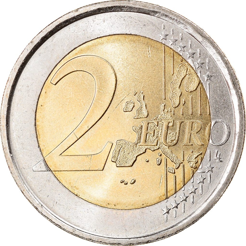 San Marino, 2 Euro, 2002, MS(63), Bi-Metallic, KM:447