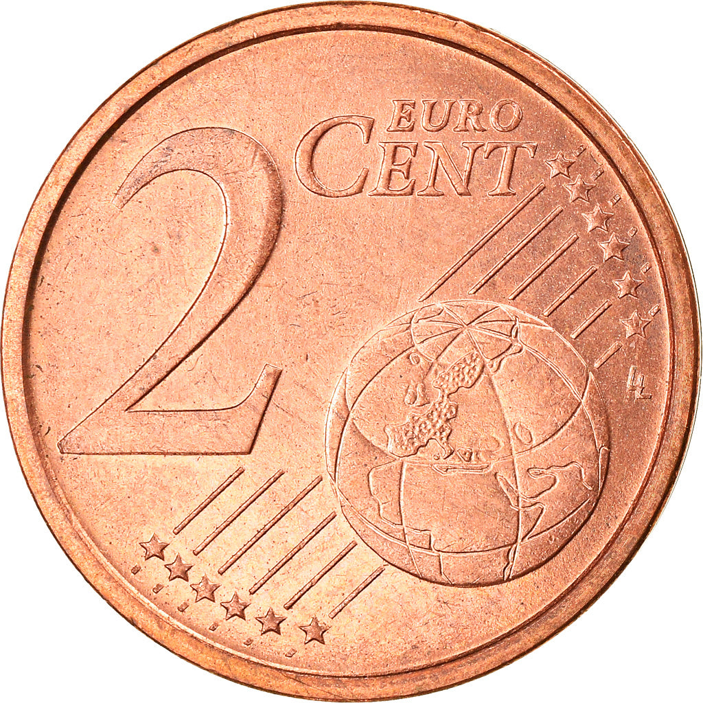 San Marino, 2 Euro Cent, 2002, Rome, MS(63), Copper Plated Steel, KM:441