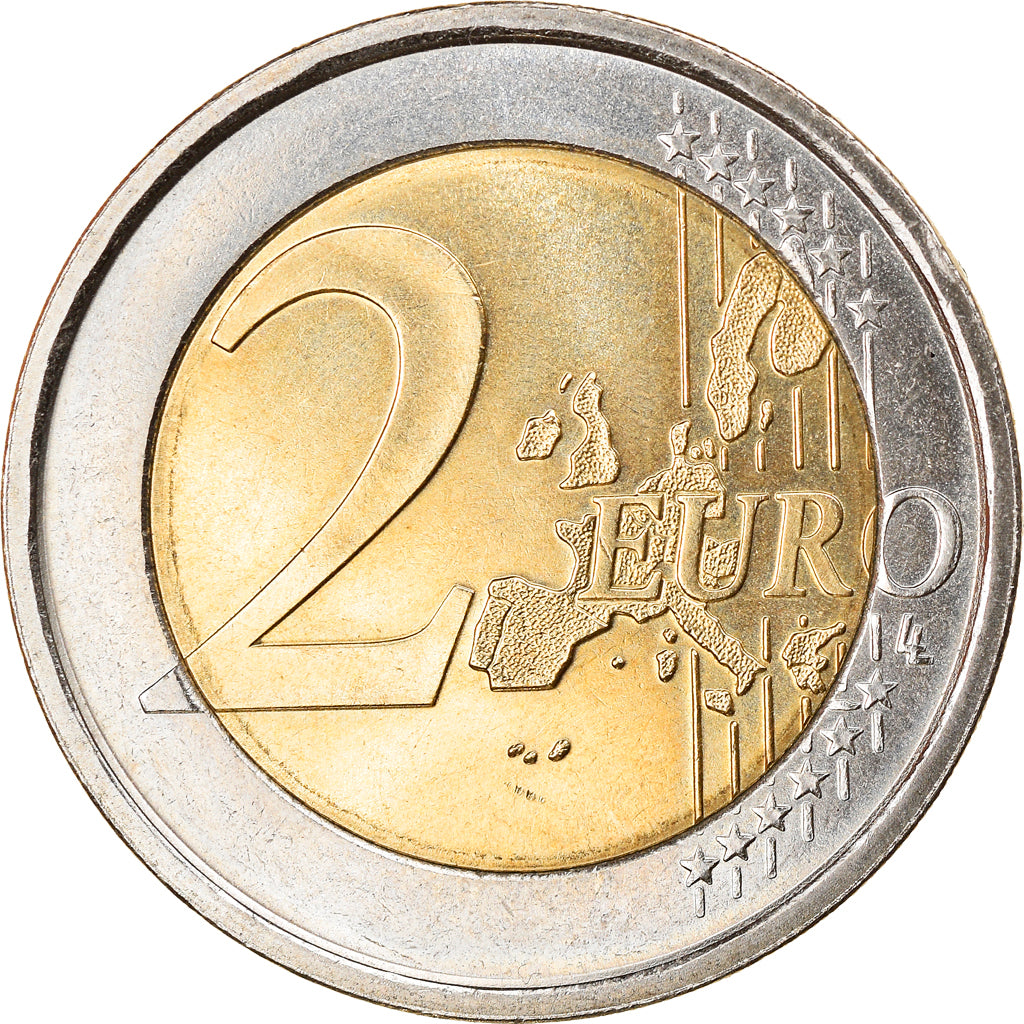 VATICAN CITY, 2 Euro, 2003, Rome, MS(63), Bi-Metallic, KM:348