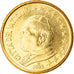 VATICAN CITY, 50 Euro Cent, 2003, Rome, MS(63), Brass, KM:346