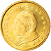 VATICAN CITY, 10 Euro Cent, 2003, Rome, MS(63), Brass, KM:344