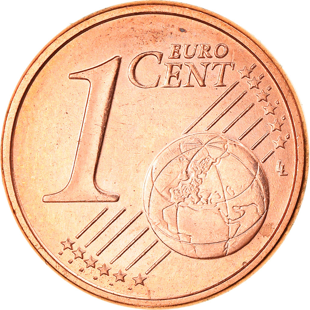 VATICAN CITY, Euro Cent, 2003, Rome, MS(63), Copper Plated Steel, KM:341