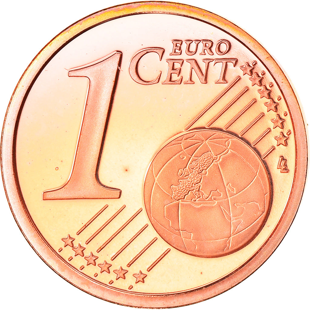 Monaco, Euro Cent, 2005, Paris, BE, MS(65-70), Copper Plated Steel, KM:167