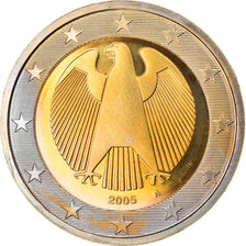 GERMANY - FEDERAL REPUBLIC, 2 Euro, 2005, Berlin, MS(63), Bi-Metallic, KM:214