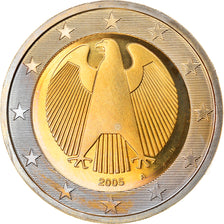 ALEMANHA - REPÚBLICA FEDERAL, 2 Euro, 2005, Berlin, MS(63), Bimetálico, KM:214