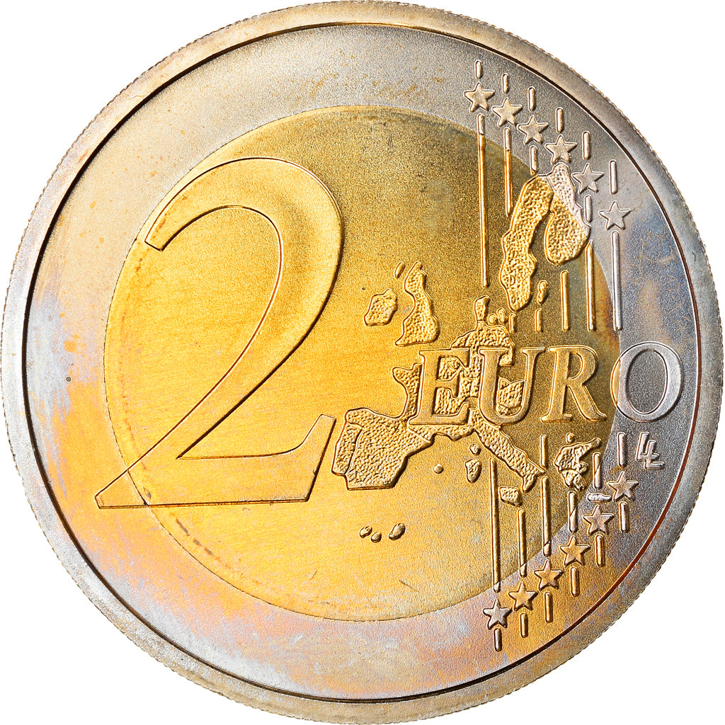 GERMANY - FEDERAL REPUBLIC, 2 Euro, 2005, Munich, MS(63), Bi-Metallic, KM:214