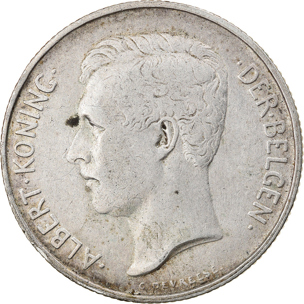 Coin, Belgium, 2 Francs, 2 Frank, 1911, VF(30-35), Silver, KM:75