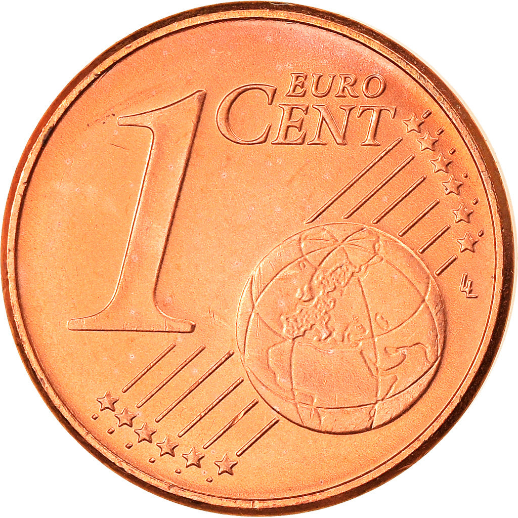 GERMANY - FEDERAL REPUBLIC, Euro Cent, 2005, Karlsruhe, MS(63), Copper Plated