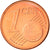 ALEMANHA - REPÚBLICA FEDERAL, Euro Cent, 2005, Karlsruhe, MS(63), Aço Cromado