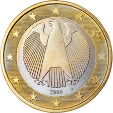 GERMANY - FEDERAL REPUBLIC, Euro, 2006, Munich, MS(63), Bi-Metallic, KM:213