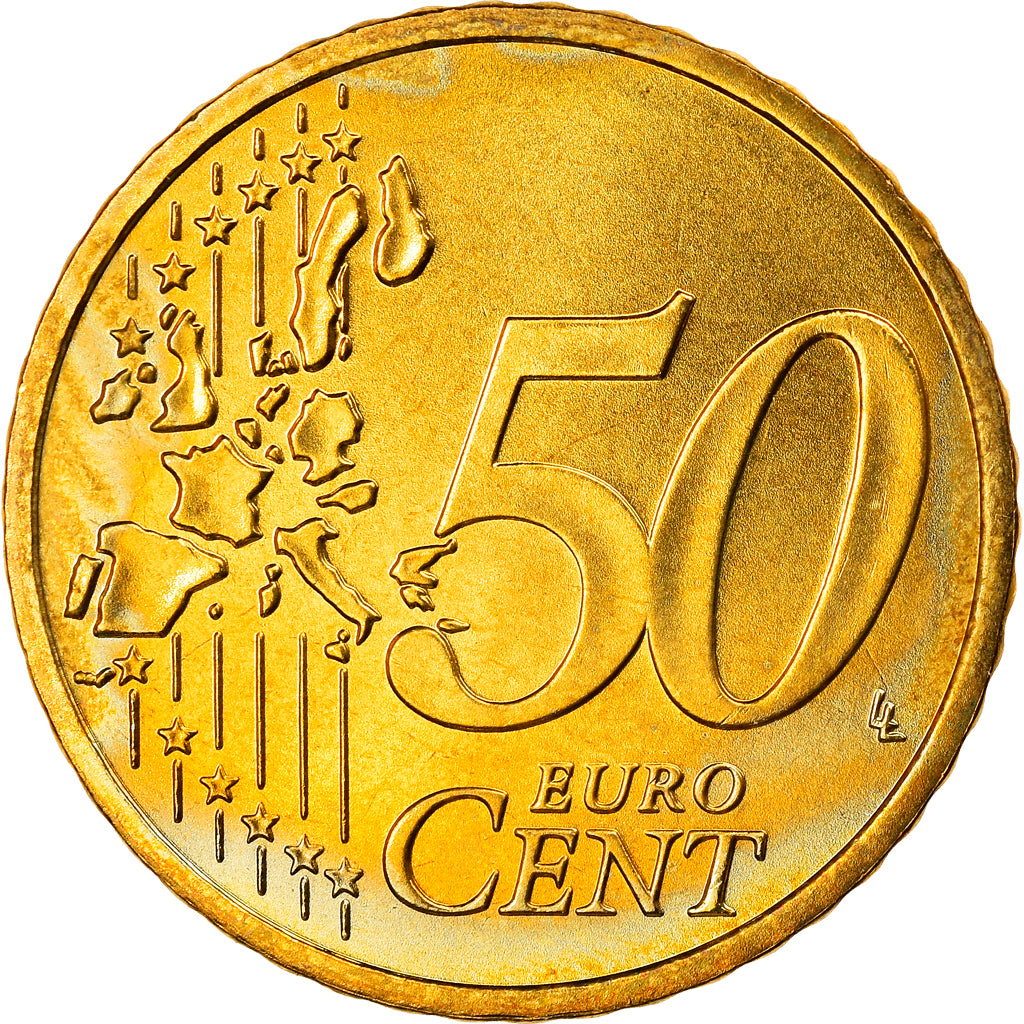 GERMANIA - REPUBBLICA FEDERALE, 50 Euro Cent, 2006, Munich, SPL, Ottone, KM:212
