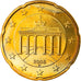 GERMANY - FEDERAL REPUBLIC, 20 Euro Cent, 2006, Munich, MS(63), Brass, KM:211